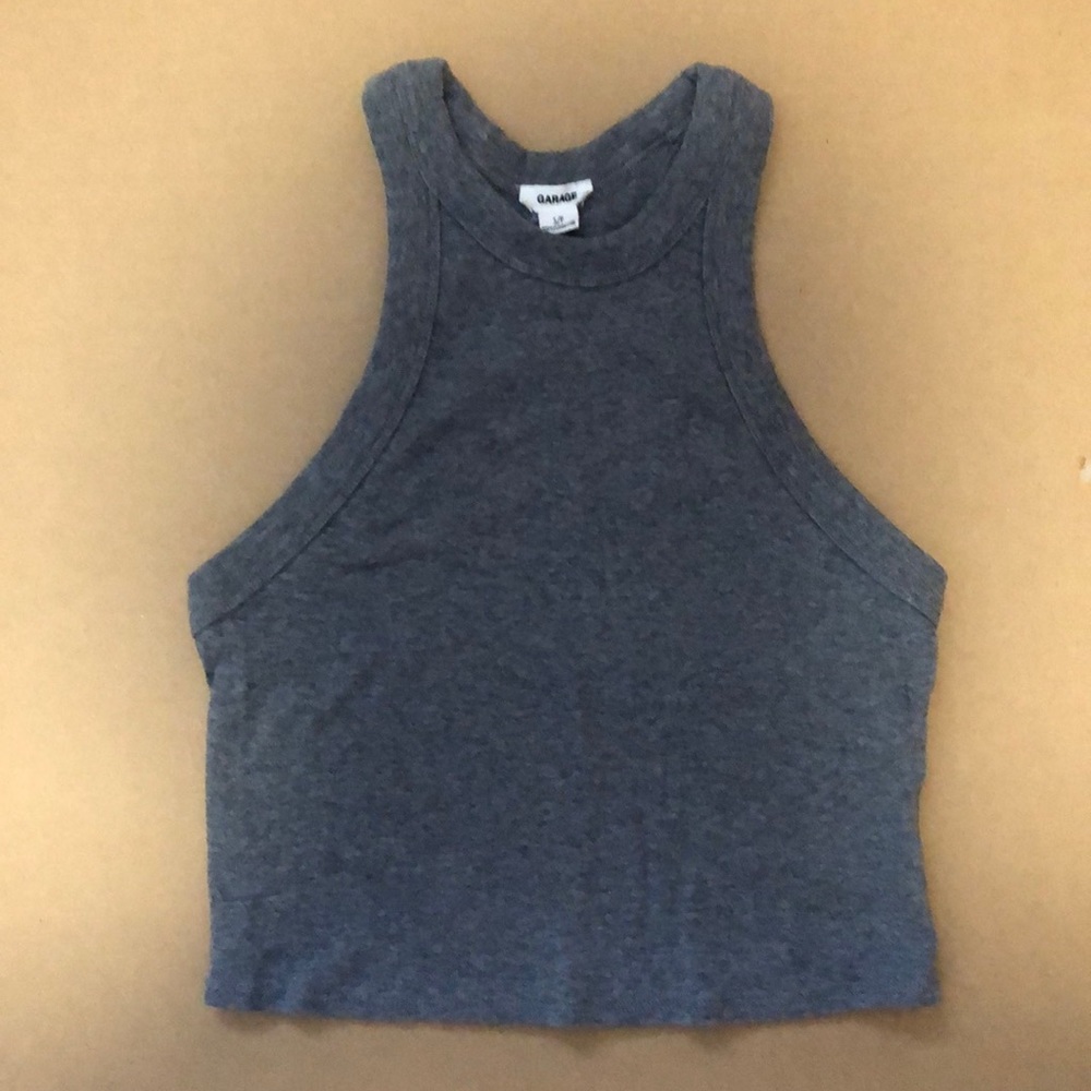 Cropped Tank Top From Garage